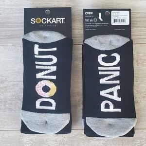 DONUT PANIC SOCKS